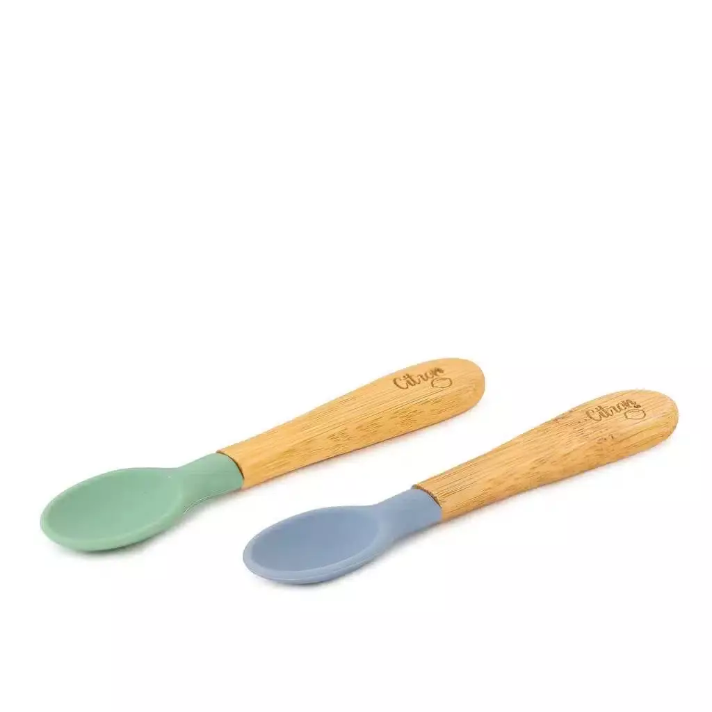 2 CUILLERS BAMBOO SILICONE