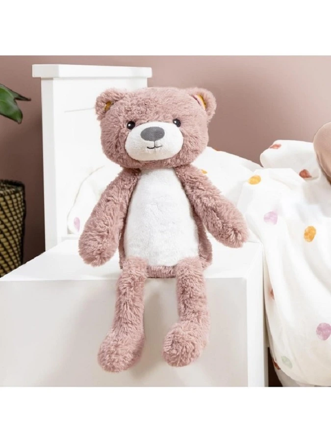 ZAZU Teddy Bear & Sleep Trainer – Brody l’ours, rose